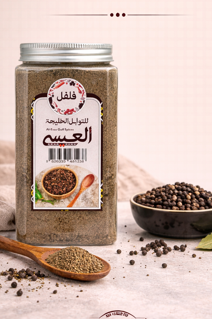 فلفل اسود مطحون